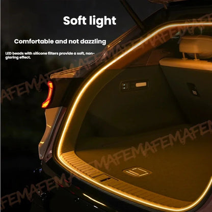 FOR 11-22 LEXUS CT200 Trunk Light Modification light Atmosphere lights White warm white Rear Trunk LED Light Bar