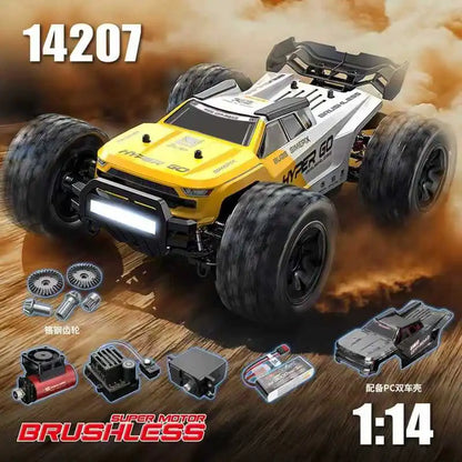 Hyper Go MJX 14207 14208 1/14 4WD 2.4G RC Car 55KM/H Brushless Drift Vehicle Racing Car Remote Control Car Off-Road Truck Toys