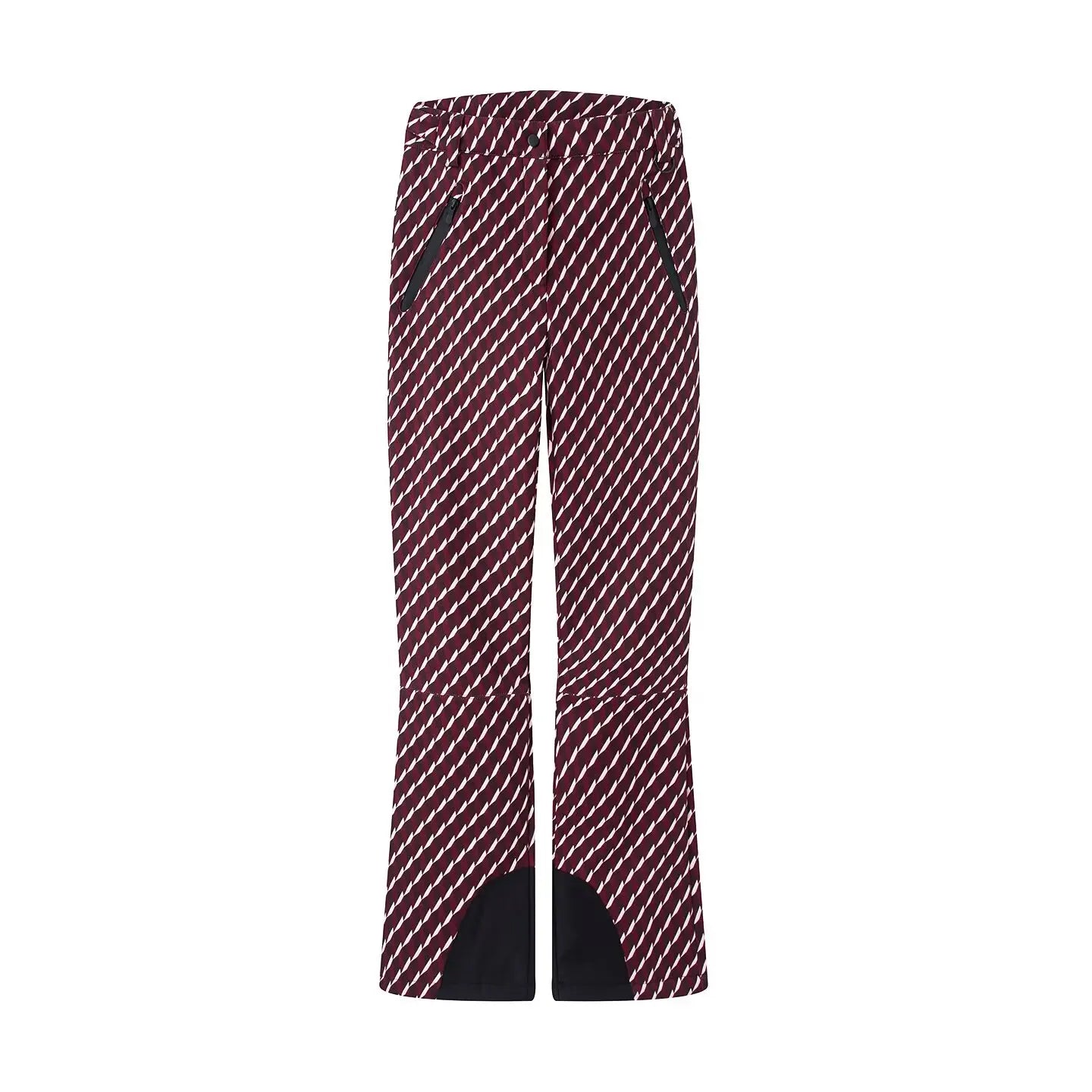 JNLEAOG Autumn New Women's Fashion Snowboarding Series Technical down Cotton Jacket And Flared Pants Set Warm Long Sleeve