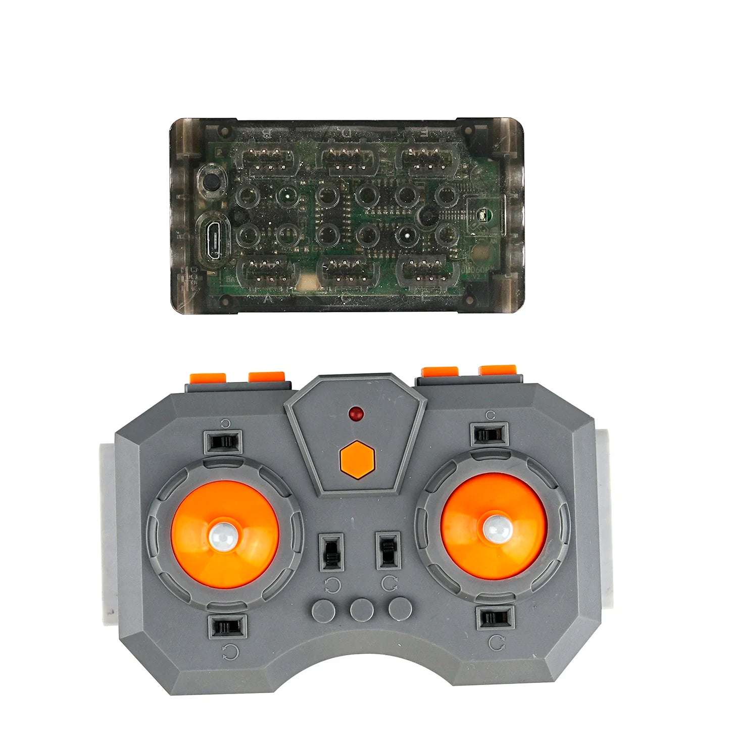 12 Channel Remote Control Lithium Battery Box Kit APP Control Program Speed Adjustable Powered Module for MOC Building Blocks