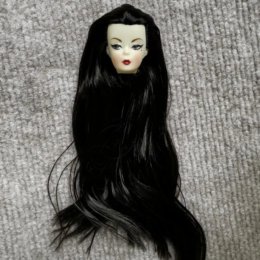 1/6 ST Face Mold Vintage Doll Heads For 30cm Solid Female Body Children Playing  Gifts