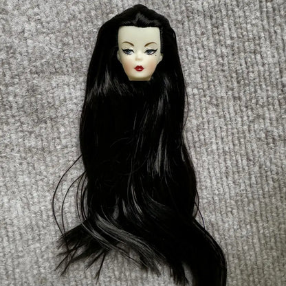 1/6 ST Face Mold Vintage Doll Heads For 30cm Solid Female Body Children Playing  Gifts