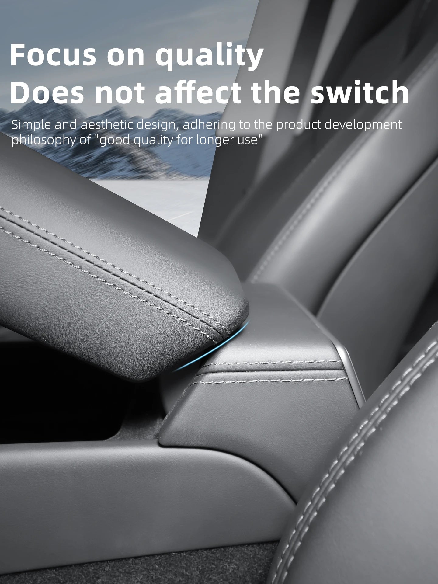 For Tesla Model Y Juniper Model 3 Highland  Armrest Box Protect Cover Soft Case Center Console Anti-Scratch 2026 Car Accessories