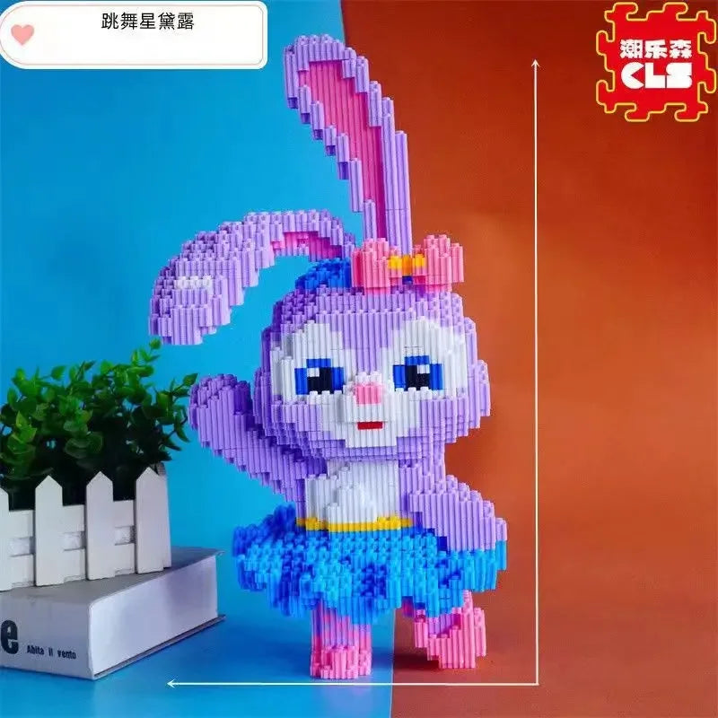 StellaLou LinaBell Puzzle 3D Assembled Building Block Model, Children's Toys, Birthday Gifts, Desktop Ornaments