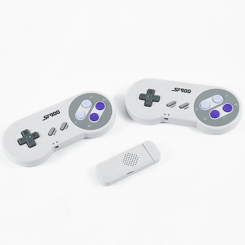SF900 Mini Video Game Console 2.4G Dual Wireless Console Game Stick 5000 Classical Games TV Game Sticks Game Gifts
