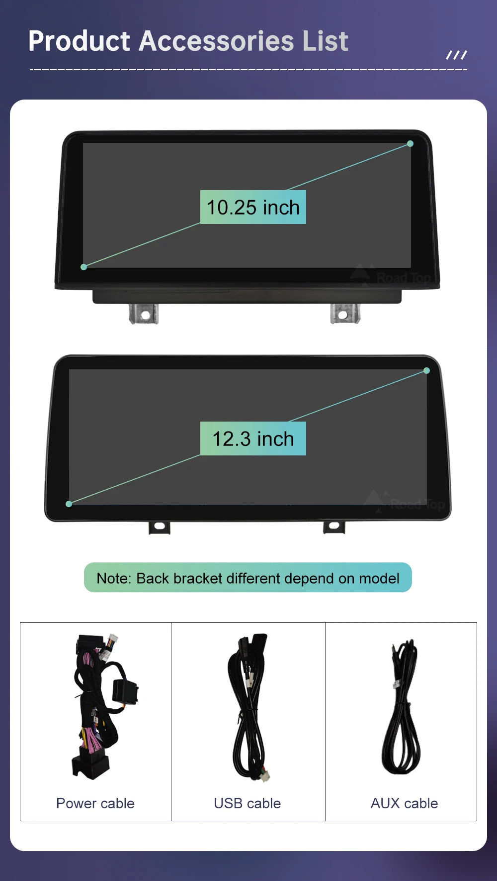 1920*720 Multimedia Touch Screen For BMW X3 F25 X4 F26 2011-2016 Wireless Carplay Display Android Auto Car Radio Player