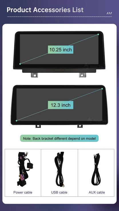 1920*720 Multimedia Touch Screen For BMW X3 F25 X4 F26 2011-2016 Wireless Carplay Display Android Auto Car Radio Player