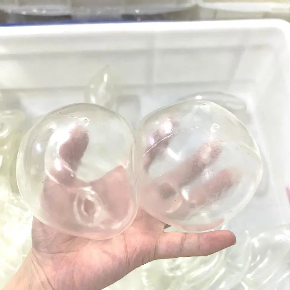 DIY Clear Stress Balls Making Kit Squeeze Sensory Balls DIY Craft Set with Tool for Adults Office Anxiety Handmade Fidget Toys