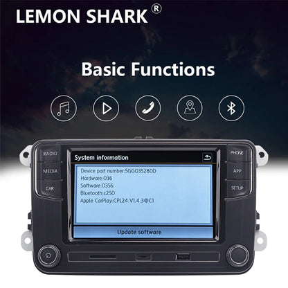 Desay MIB Carplay Car Radio Only For VW MQB POLO 6C 6R Car 6.5 inch Bluetooth Multimedia Player 17G035280