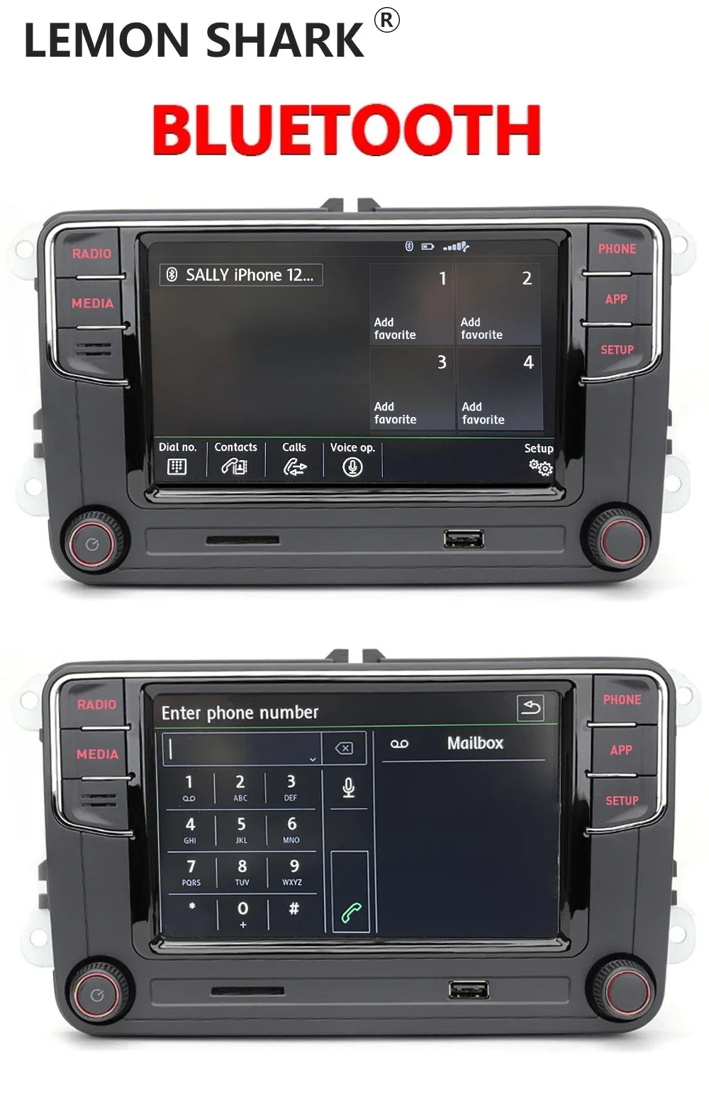 NONAME RCD360 PRO Carplay Car Radio New RCD330 Android Auto MIB Radio For VW Golf 5 6 Jetta MK5 MK6 Tiguan CC Polo Passat B5 B6