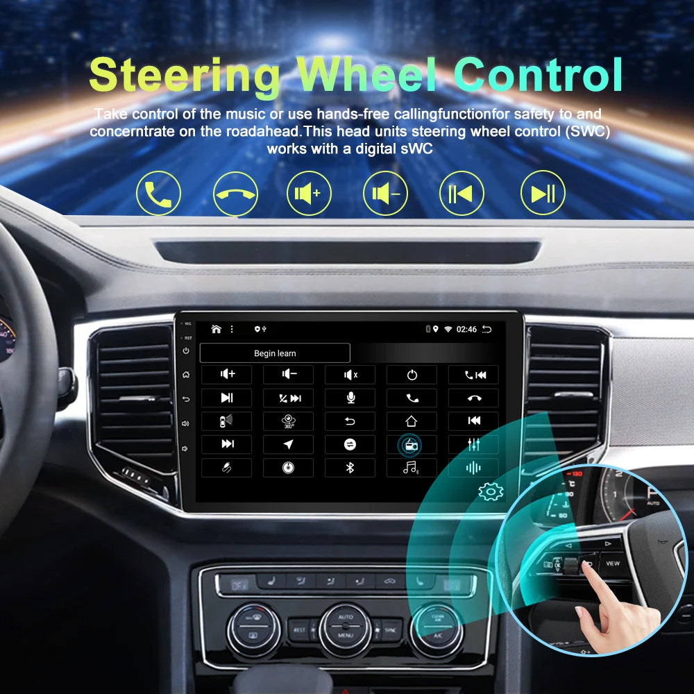 13inch For Toyota Hilux N80 2015-2025 Wireless Carplay Android Auto 4-64GB Android 13 Car Stereo Radio GPS Wifi