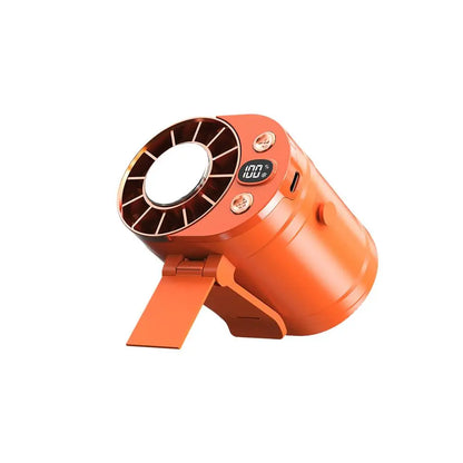 Portable Waist Mounted Fan Semiconductor Cooling Personal Air Conditioner 3000mAh Turbo Outdoor Working Cooling Fan