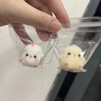 Squishy Cute Chick Squeeze Stress Relief Toy Soft Mochi Toy Cartoon Slow Rebound Decompression Fidget Toys for Kids Gifts