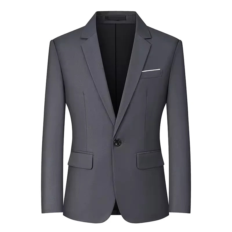 Mens Suit Jackets Casual 1 Button Slim Fit Blazers Suit Separates Coat Sport Coats for Wedding Prom Party