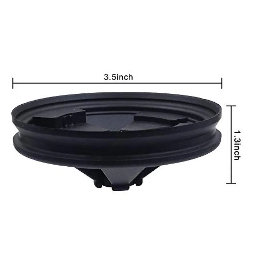 DGQ Garbage Disposal Splash Guards 3-1/2" Sink Baffle Disposal Replacement Mounting Gasket Food Waste Disposer Accessories Disp