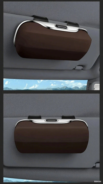 For Volvo XC40 XC60 XC70 XC90 S40 S60 S90 V40 V50 V60 V90 Car Visor Sunglasses Glasses Case Glasses Holder Clip Box Accessories