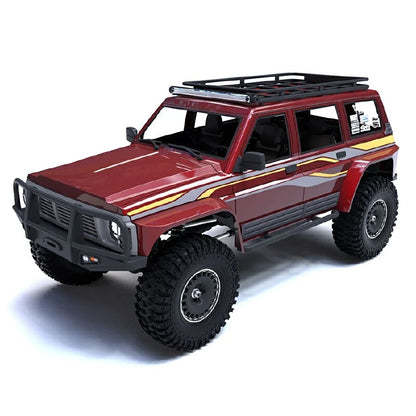 Yikong Yk4107/Pro 1/10 4WD RC Car Simulation Tule Remote Control Brushless Differential Lock Climbing Off-Road Vehicle Model Toy