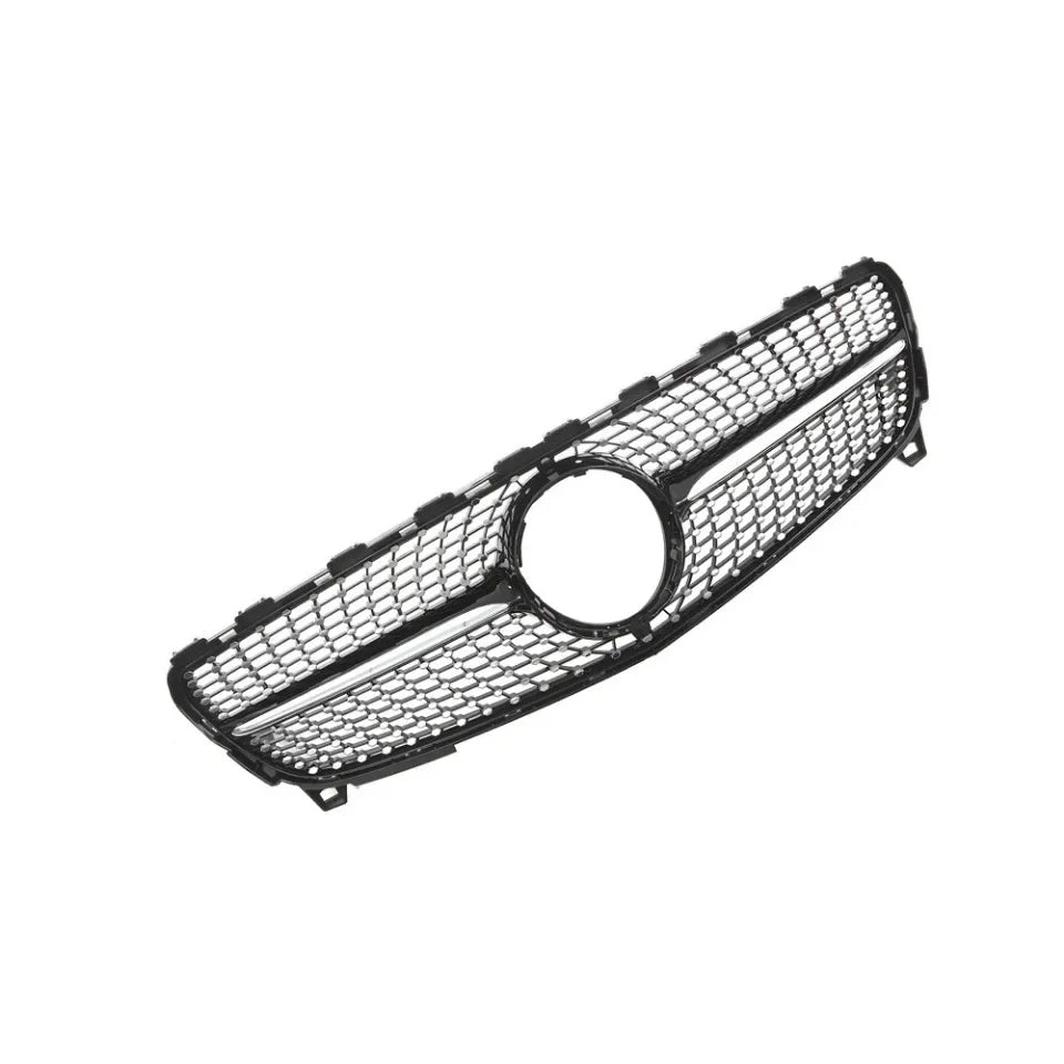 XVIP Diamonds Style Grille For Benz A-Class W176 2016-2018 A180 A200 A250 A45 AMG Front Racing Grille GTR Style Bumper Grille