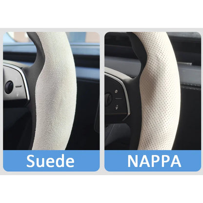 For Tesla Model Y Juniper 2025+ Steering Wheel Cover All Season Universal Sports Steering Wheel Cover