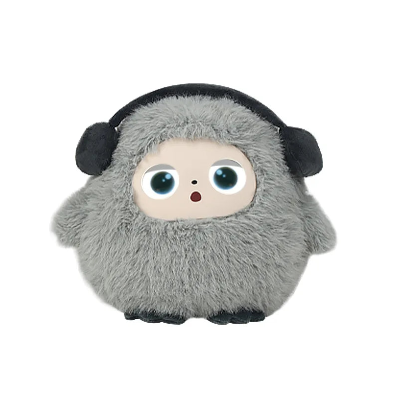2026 NEW AI Plush Toy Robot Smart Interactive With LED Eyes&Voice Control App Compatible Soft Companion