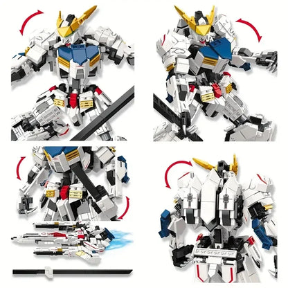 952PCS Mecha Building Blocks Deformation Mechanical Armor Figures Model Bricks Toys Creative Decoration Kids Toys Birthday Gifts