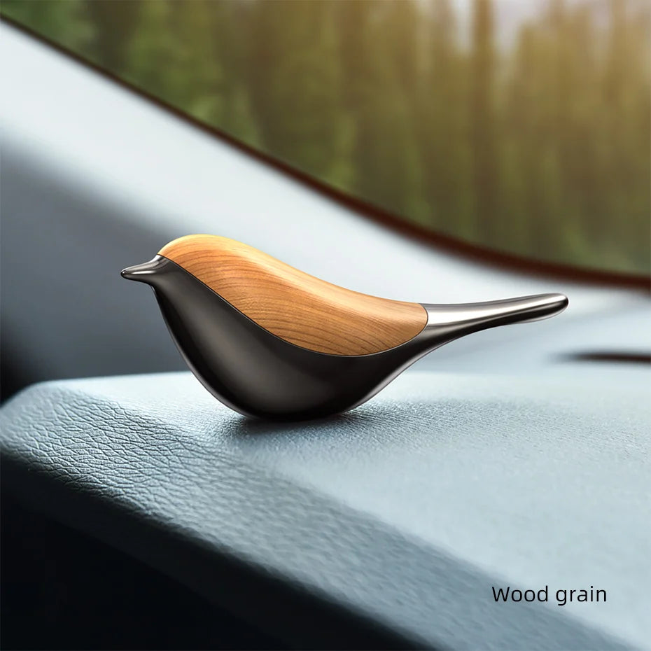 Car Air Freshener Aromatherapy Lucky Bird Diffuser Solid Lasting Perfume For Auto Interior Decoration Air Purification Pendant