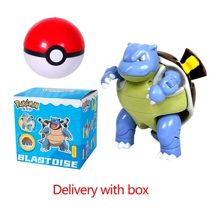 Original Pokemon Figure Ball Pokeball Eevee Blastoise Venusaur Charizard Pikachu Mewtwo Gyarados Elf Monster Toy for Child Gift