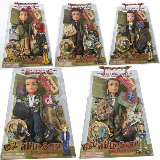bratz boy dylaw wild life safari Eitan  many accessory collection dolls bratzillaz doll