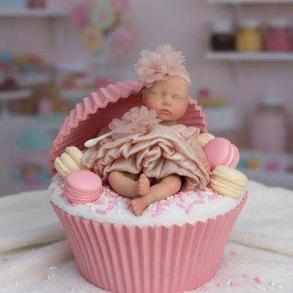 6Inch/15CM Full Body Silicone Bebe Mini Reborn Girl Doll Waterproof bebe reborn de silicona Handmade Lifelike Newborn Dolls