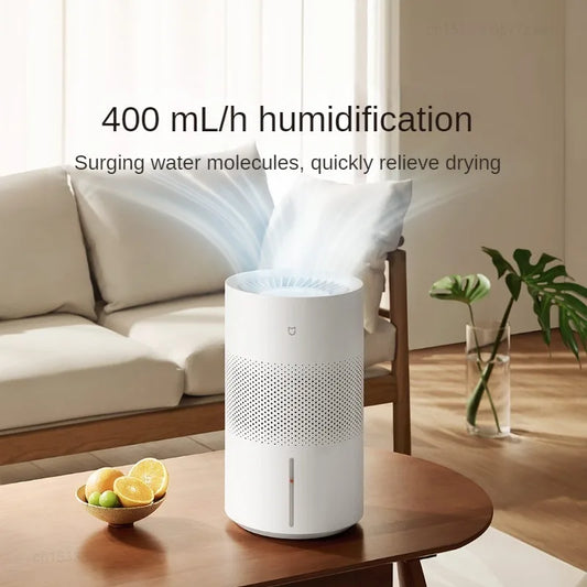 Mijia Mist Free Humidifier 3 [400] 99% Antimicrobial Rate 4L Water Tank Smart Screen Air Humidifier Work with Mi Home APP