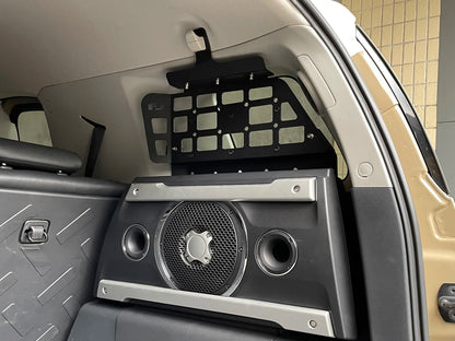 CGZ Molle Panels for Toyota FJ Cruiser 2007-2023 Rear Boot Trunk Shelf Cargo Storage Debris Racks Organizers