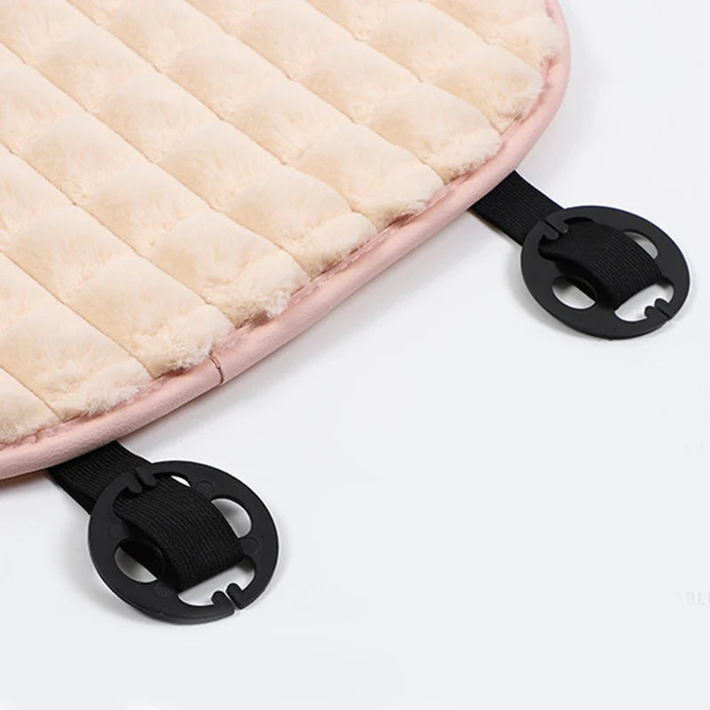 Universal Warm Plush Car Seat Cover Fur Rabbit hair-like Seat Protector Winter Suit for Most Car Cushion Interior Accessories