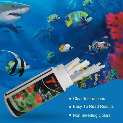 New Swimming Pool Aquarium Water PH Test Strips Aquarium Test Strip Freshwater Water Quality Fish Tank Test Strip PH Quality Kit