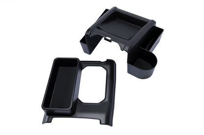 Car Gear Shift Storage Box Center Console Organizer Tray Phone Cup Holder for Suzuki Jimny 2024 2025 AT Model Interior Accessory