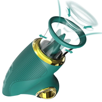 Tongue Licking Vacuum Sucking Vibrator for Women Clit Sucker Nipples Breast Massager Removable Cup Female Masturbation Sex Toy