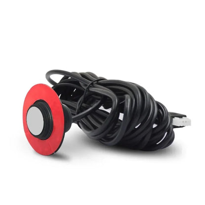 Parking Sensor Kit  Flat 16.5mmParktronic Reversing Backup Radar Recoil Auto Detector  Assistance Voice Buzzer Automobile Car