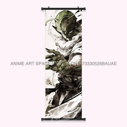 Dragon Ball Anime Wall Artwork Canvas Mural Scrolls Pictures Anime Character Son Goku Hanging Painting Poster Home Decoration