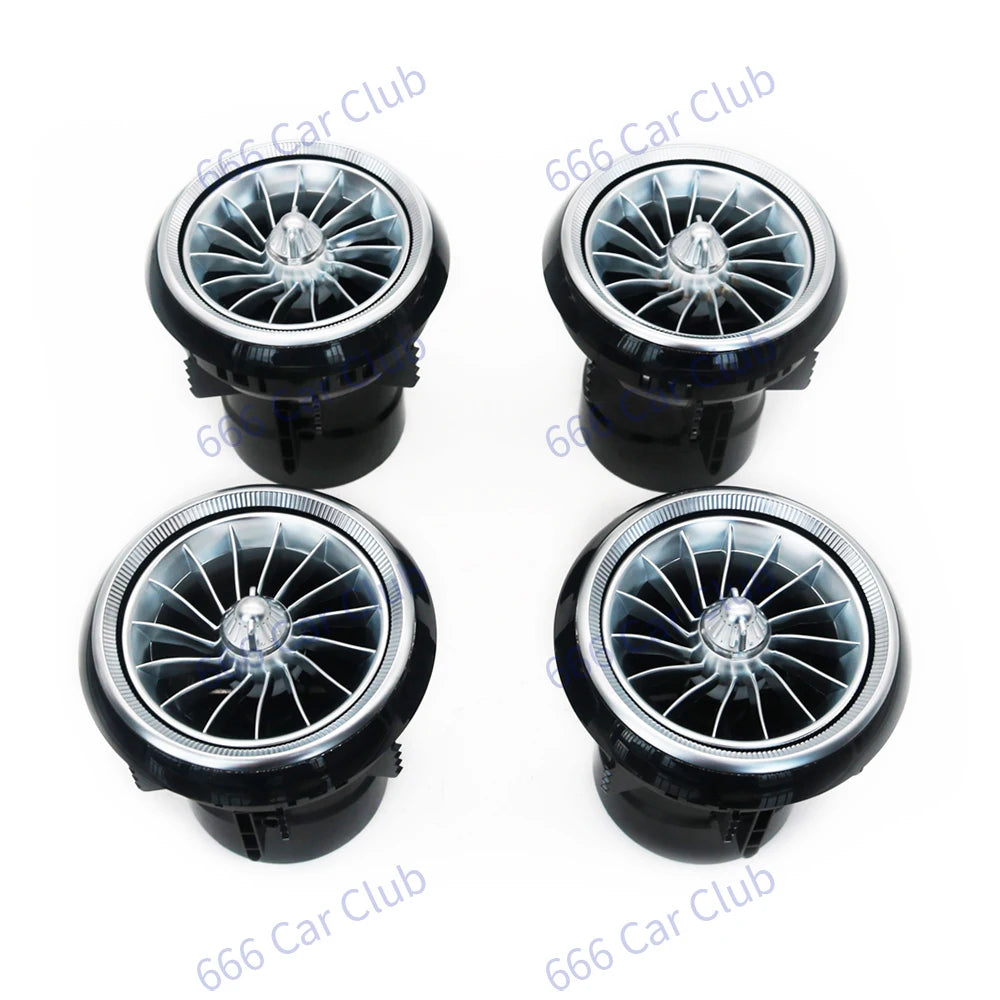 256 Colours Air Vents For Audi A3 S3 RS3 8V 8Y 8P 2004-2020 Car Dashboard Ambient Light LED Air Conditioner Outlet Nozzle Lamp
