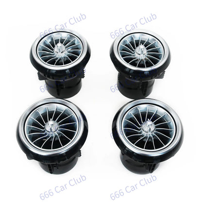 256 Colours Air Vents For Audi A3 S3 RS3 8V 8Y 8P 2004-2020 Car Dashboard Ambient Light LED Air Conditioner Outlet Nozzle Lamp