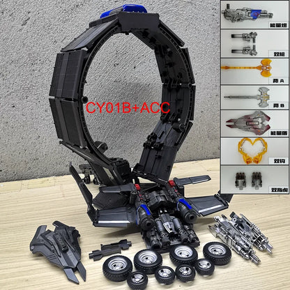BAIWEI TW1122 Trailers Tactical Container CY01 Transformation Toys TW1022 Accessory Backpack Action Figure Deformation Robot