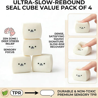 New Squishy Tofu Stress Balls Autism Sensory Toys Stress & Anxiety Relief Fidget Toys Dough Water Ball Gifts Bulk for Adults
