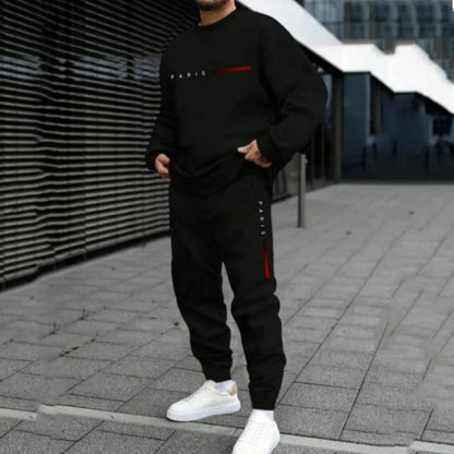 1pc/2pcs Daily Casual Sweatshirts Sweatpants Plus Size Men's Set 7XL 6XL Autumn Winter Fashion Sports Tracksuit Hoodies Trousers