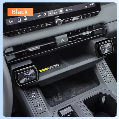 For Toyota RAV4 XA60 2026 ABS Red Gear Shift Cover Trim Central Control Strip Air Outlet Trim Interior Decoration Accessories