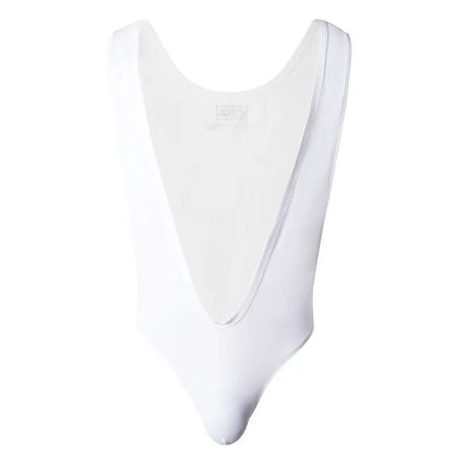 BRAVE PERSON Men's V-Shaped Stretchy Slim Fit Bodysuits One-Piece Shapers Fitness Singlet Leotard for Body Building