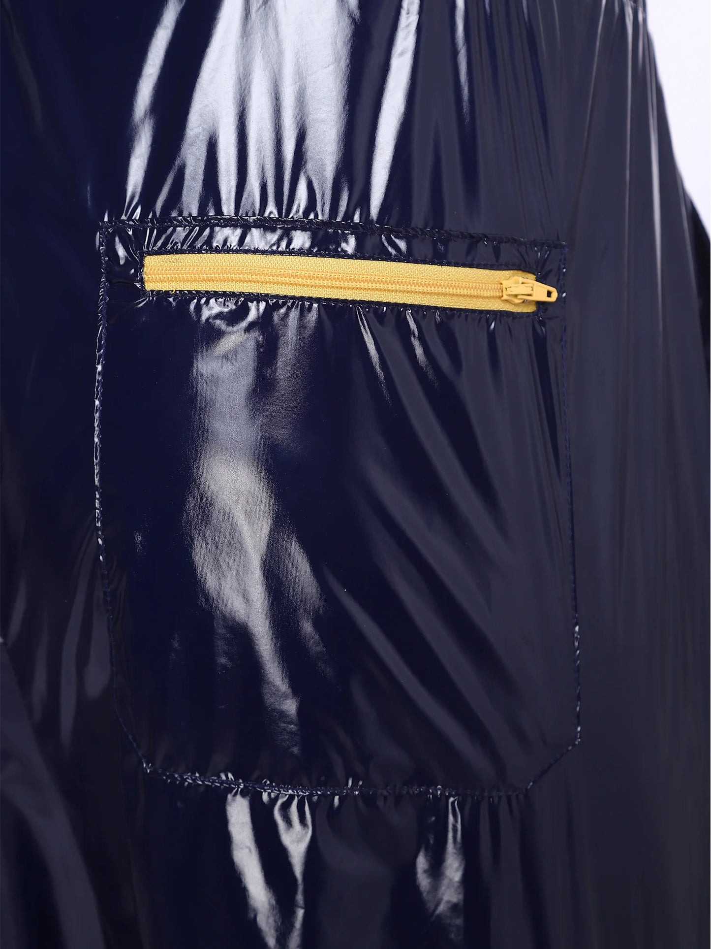 Mens Waterproof Jogging Pants Shiny Y2K Track Baggy Glossy Pants Hip Hop Dance Trousers Quick-dry Swim Shorts Sports Swimsuit