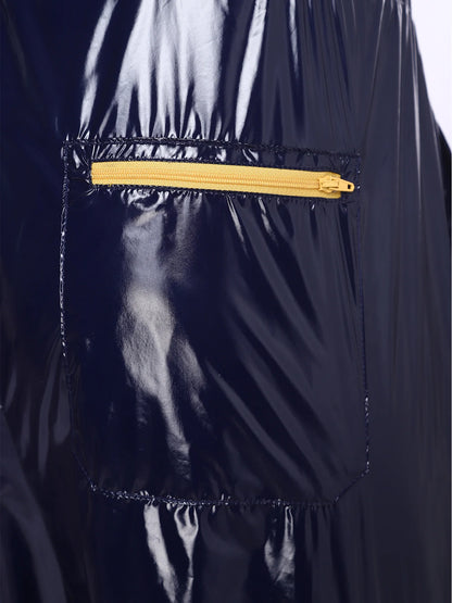 Mens Waterproof Jogging Pants Shiny Y2K Track Baggy Glossy Pants Hip Hop Dance Trousers Quick-dry Swim Shorts Sports Swimsuit