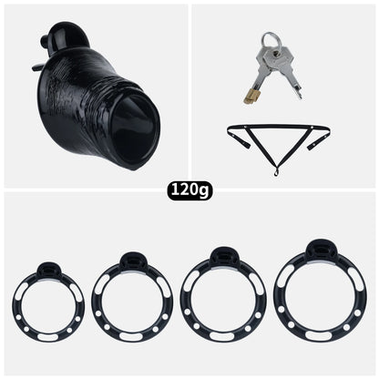 SXM Detachable Chastity Belt Built-in Urinal Port  Lock BDSM Chastity Cage Cock Belt Sexual Restraint Abstinence Sex Toys