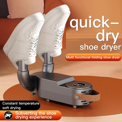 New 130W Electric Shoe Dryer Shoe Warmer Sterilizing Dehumidifying Shoe Rack Heater Dehumidifying Device Quick Drying Shoe Dryer