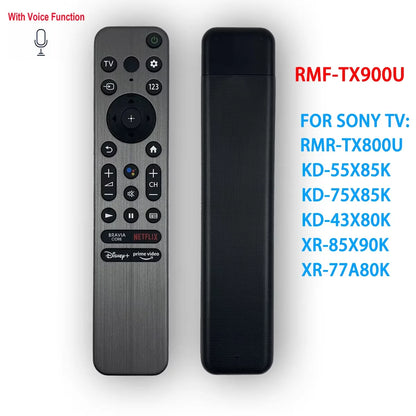 New Bluetooth Voice RMF-TX900U Remote Control for Sony Smart TV Fit RMF-TX800U KD-55X85K KD-75X85K KD-43X80K XR-85X90K/77A80K