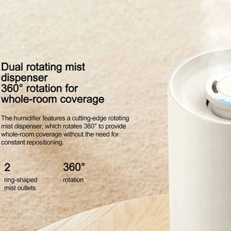 Xiaomi Smart Humidifier 2 Upgraded 4.5L High Capacity Smart Humidifier UV-C Light Air Purifier Auto Mode Quiet Home Humidifier